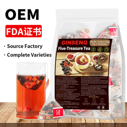 Ginseng Five Treasures Tea
